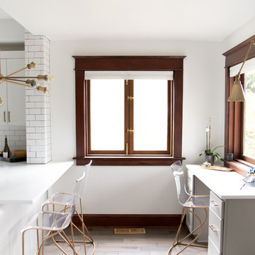 Gold and Glam Kitchen Remodel