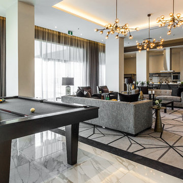 Lobby/Lounge Equinoxe Condo Locatifs Haut De Gamme