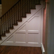 Under stairs