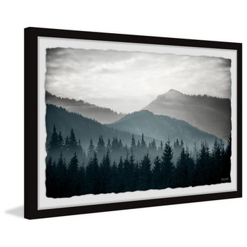 "A Night on the Mountain" Framed Painting Print, 12x8