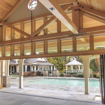 Pool House Doors