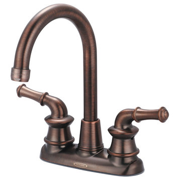 Del Mar Two Handle Bar Faucet, Oil Rubbed Bronze