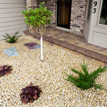 Rock mulch