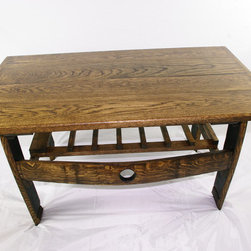 Barrel Stave Coffee Table - Products