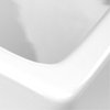Nantucket Sinks 30" White Fireclay Farmhouse Sink Offset Drain FCFS30 with Grid