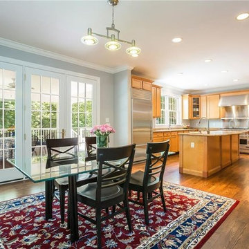 Kitchen Cabinet Painting (Before And After)