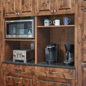 Wolf toaster & coffee center