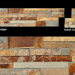 Butterscotch | Stone Ledger | 6x24 | 6x6x6 Corner - Products