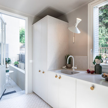Cuisine dans une villa Belle Époque