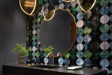 Example of a trendy home design design in Other