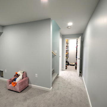 Basement Office and Kids Play Area