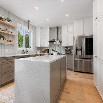 A Classic Contemporary Kitchen Transformation at Owls Cabin