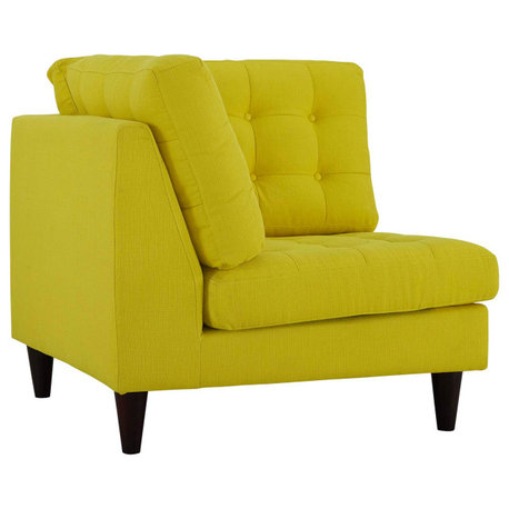 Sunny Empress Upholstered Fabric Corner Sofa