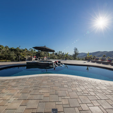 Trex Transcend Island Mist Pool Deck