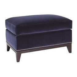 Hickory Chair Ottomans and Benches - Footstools And Ottomans