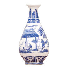 Blue and White