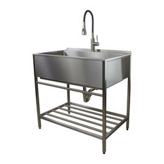 50 Most Popular Stainless Steel Utility Sinks For 2021 Houzz