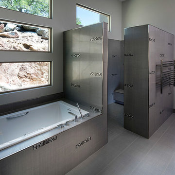 Sleek Elegance on Cliffside