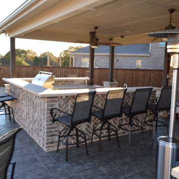 Top Honors Go To This North Dallas Combination Outdoor Living Space
