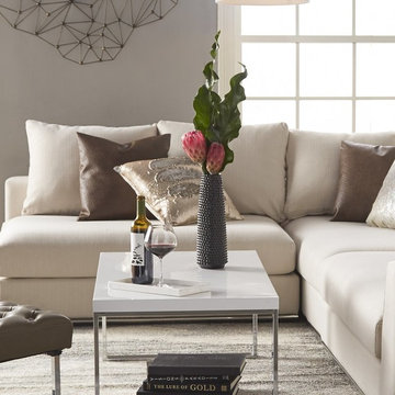 Living Reversible Chaise Sectional