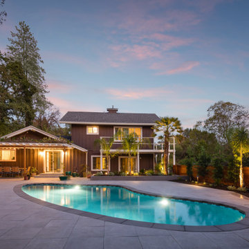 Zen Pool Garden