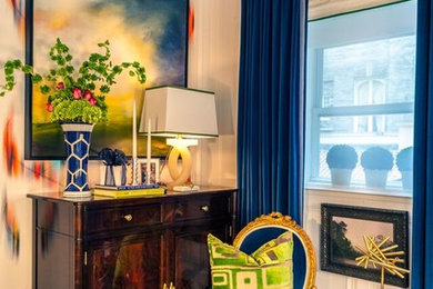 Eclectic home office photo in New York