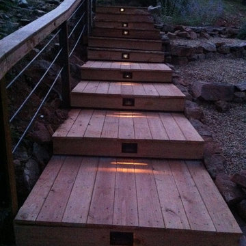Entry Stairway on a Slope