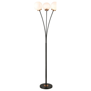 Elk Lighting D4581 Modern Boudreaux Lamp Matte Black