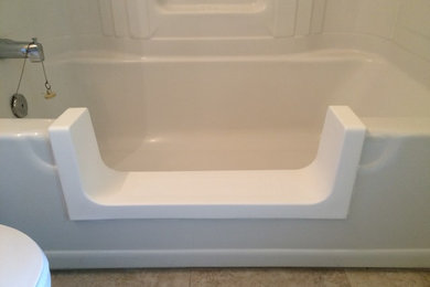 Bath tub cut-aways