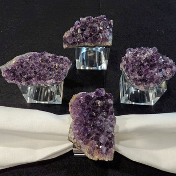 Gemstone Napkin Rings