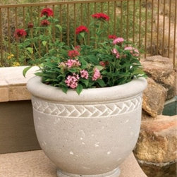 Larkspur Tall Planter - Outdoor Pots And Planters