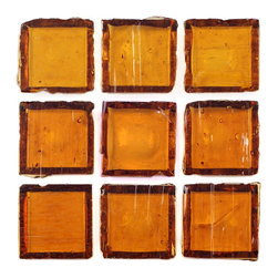 Ashland Iridescent Glass Tile Series - Tile