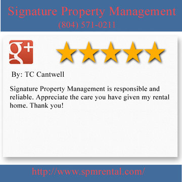Property Manager Richmond VA - Signature Property Management (804) 571-0211