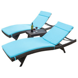Tropical Outdoor Lounge Sets by GDFStudio