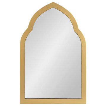Eileen Framed Arch Mirror, Gold 20x30