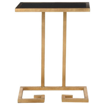 Murphy Gold Leaf Accent Table, Fox2529C