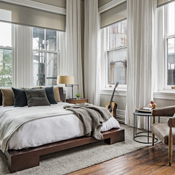 A Chic, Rustic Loft Overlooking Union Square