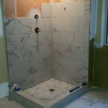 Calcutta Marble Master Bath
