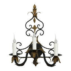 Custom Hand Made Iron Sconces - Products