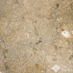 Chestnut Brown 12x12 or 16x16 Polished Limestone - Wall And Floor Tile