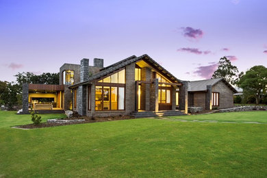 Photo of a contemporary home design in Other.