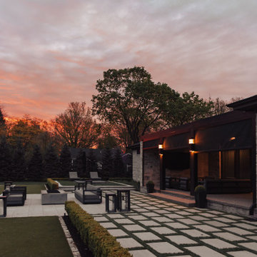 Rogers Residence - Bloomfield Hills, MI: StruXure Louvered Pergola & MagnaTrack