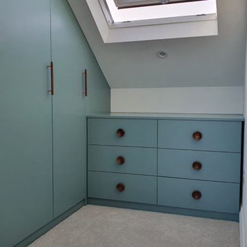 Loft wardrobes and drawers