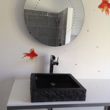 OUR CLIENTS' INSTALLATIONS WITH OUR TRENDY NATURAL STONE PRODUCTS