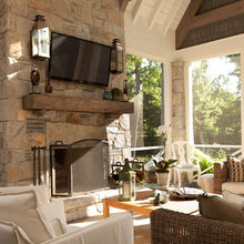 Outdoor Fireplace