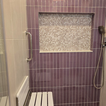 Rewarding small bathroom transformation