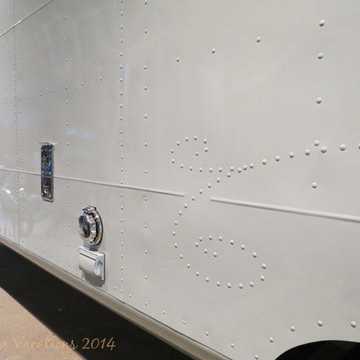 Marie Antoinette style vintage trailer restoration