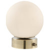 Reon 1 Light Table Lamp, Gold