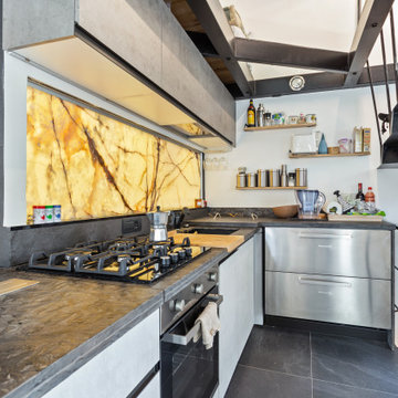 Loft stile industriale 100 MQ