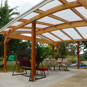 KS Patio Cover and Hot Tub Surround